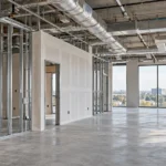 unfinished commercial office buildout